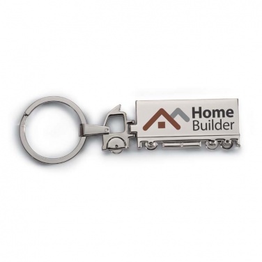 Logotrade corporate gift picture of: Truck metal key ring Oulu