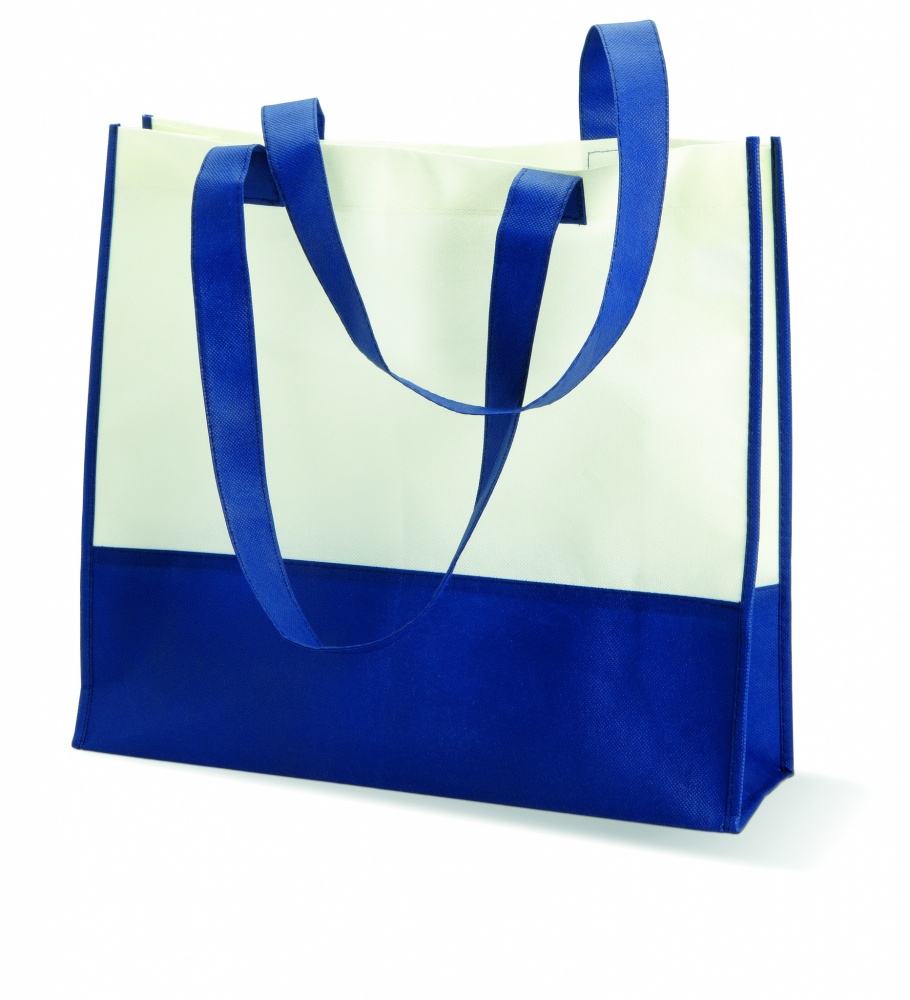 Logo trade promotional merchandise picture of: 80gr/m² nonwoven shopping bag