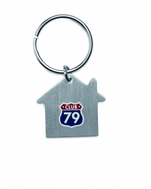 Logotrade promotional giveaways photo of: Metal key holder house