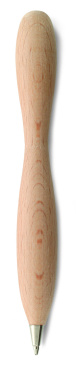 Logo trade promotional merchandise photo of: Wooden ball pen