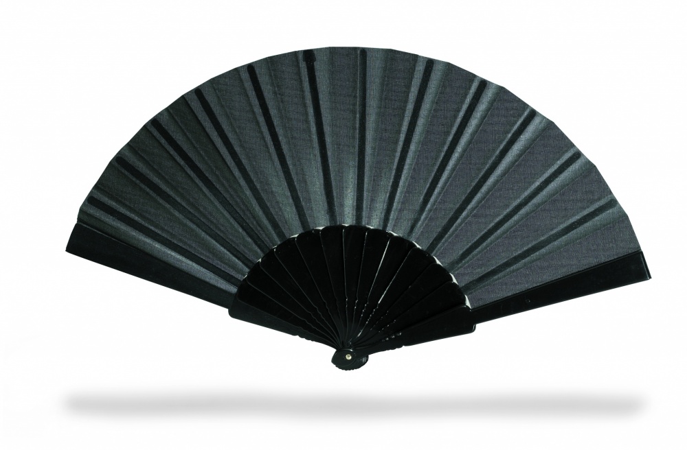 Logo trade promotional products image of: Manual hand fan