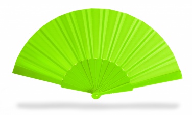 Logo trade promotional item photo of: Manual hand fan