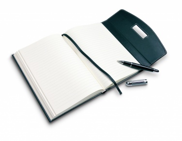 Logo trade promotional giveaway photo of: A5 notebook portfolio with pen