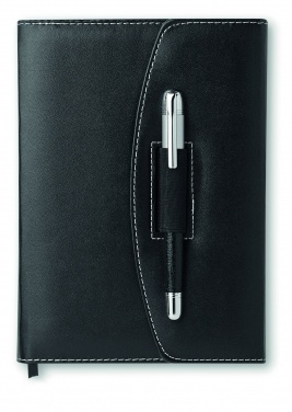 Logotrade corporate gifts photo of: A5 notebook portfolio with pen