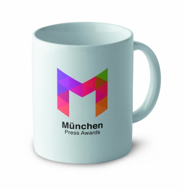 Logo trade promotional merchandise image of: Classic ceramic mug 300 ml