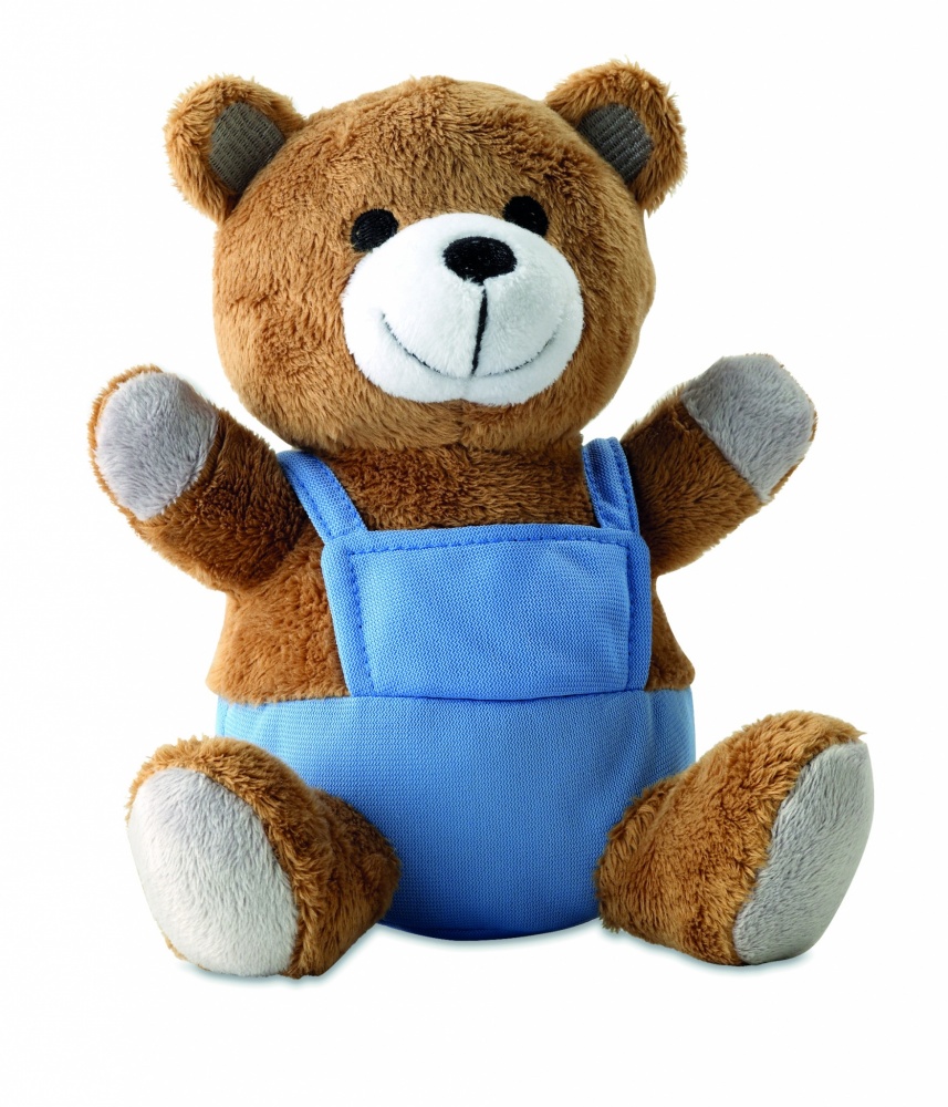 Logo trade promotional merchandise photo of: Bear plush w/ advertising pants