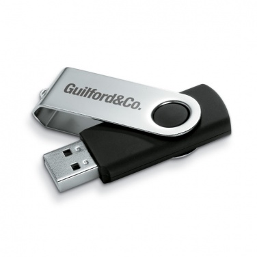 Logo trade corporate gifts image of: Techmate. USB flash 4GB