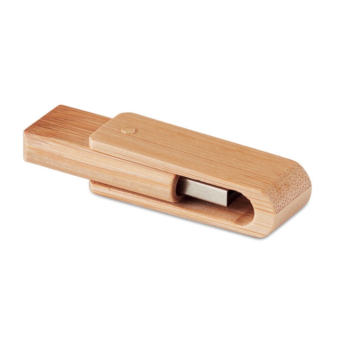 Logo trade promotional merchandise picture of: Bamboo USB    16GB