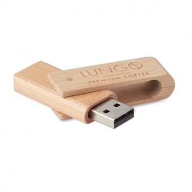 Logo trade corporate gift photo of: Bamboo USB    16GB