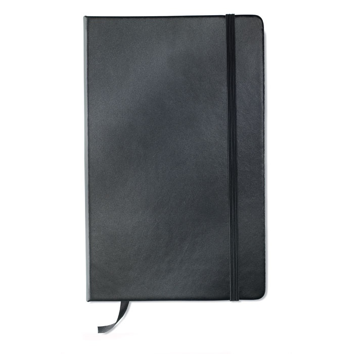 Logo trade promotional merchandise image of: A5 notebook 96 lined sheets