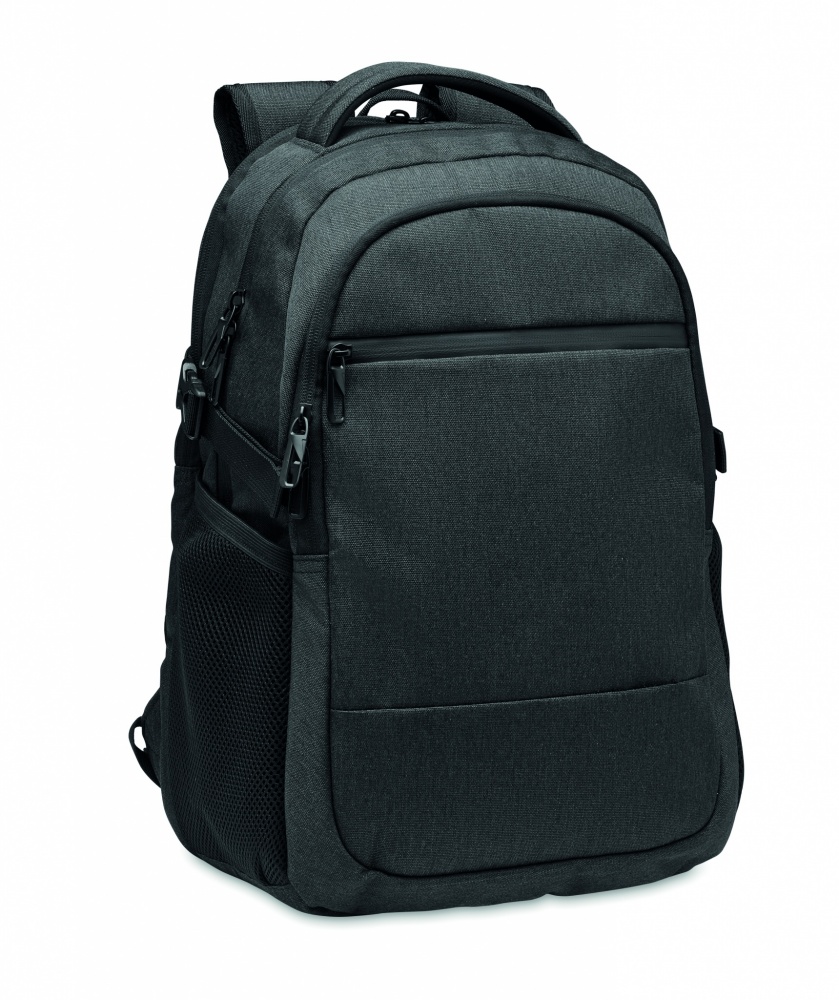 Logo trade advertising products image of: 600D RPET laptop backpack