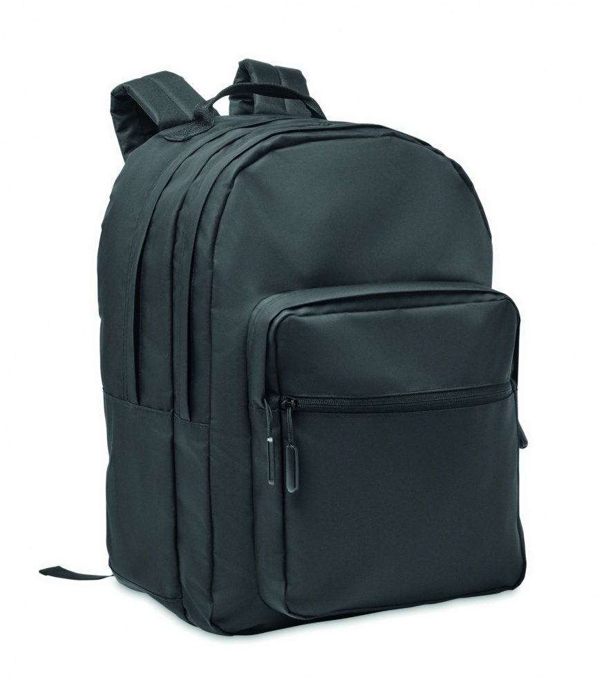 Logotrade promotional merchandise photo of: 300D RPET laptop backpack