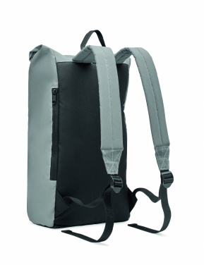 Logotrade promotional merchandise picture of: Reflective Rolltop backpack