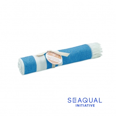 Logo trade promotional items image of: SEAQUAL® hammam towel 70x140cm