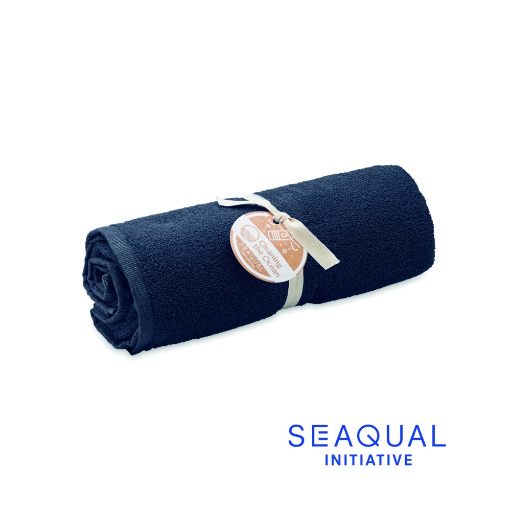 Logo trade business gifts image of: SEAQUAL® towel 70x140cm