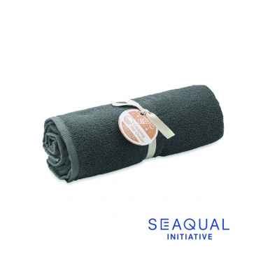 Logo trade business gift photo of: SEAQUAL® towel 70x140cm