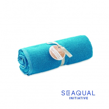 Logo trade promotional giveaway photo of: SEAQUAL® towel 70x140cm