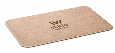 Logo trade promotional gift photo of: Flax door mat