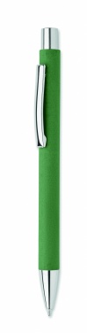 Logotrade promotional item image of: Recycled paper push ball pen