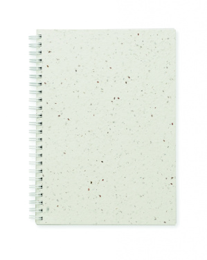 Logotrade promotional merchandise image of: A5 seed paper cover notebook