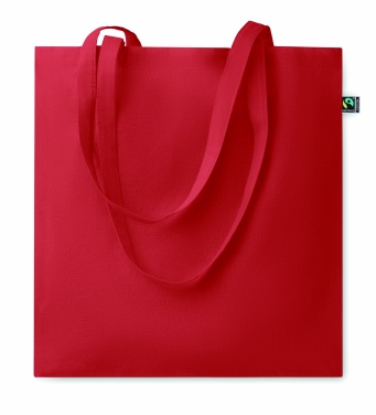 Logo trade promotional items image of: Fairtrade shopping bag140gr/m²