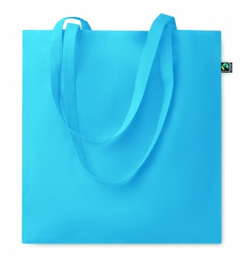 Logo trade promotional items image of: Fairtrade shopping bag140gr/m²