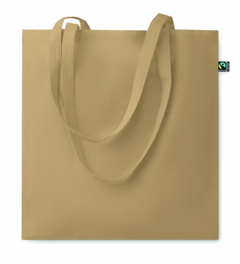 Logo trade business gift photo of: Fairtrade shopping bag140gr/m²