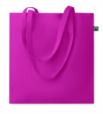 Logo trade promotional merchandise image of: Fairtrade shopping bag140gr/m²