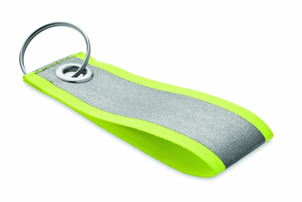 Logo trade advertising products picture of: Reflective key ring