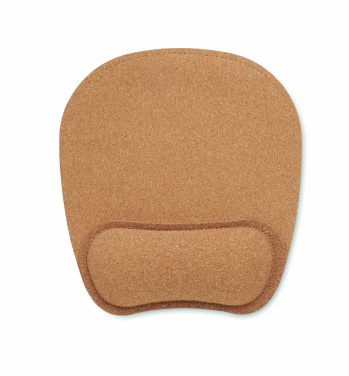 Logotrade business gift image of: Ergonomic cork mouse mat