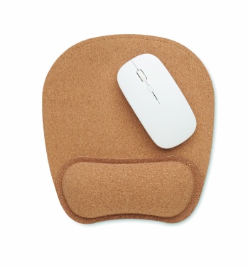 Logotrade promotional merchandise picture of: Ergonomic cork mouse mat