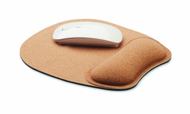 Logo trade advertising products image of: Ergonomic cork mouse mat