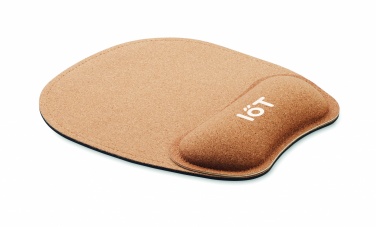 Logo trade promotional items picture of: Ergonomic cork mouse mat