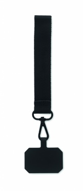 Logotrade promotional products photo of: Polyester phone wrist strap