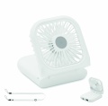 Portable foldable or desk fan, White