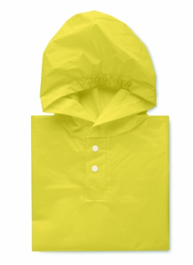 Logo trade promotional items image of: PEVA kid rain coat with hood