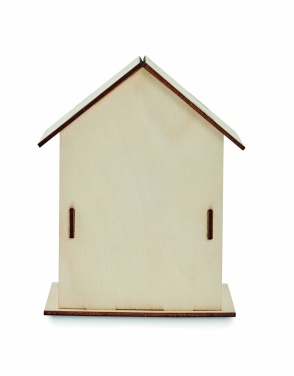 Logo trade promotional gifts image of: DIY wooden bird house kit