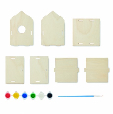 Logotrade promotional item picture of: DIY wooden bird house kit