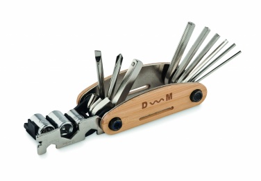 Logo trade promotional gifts image of: Multi tool pocket in bamboo