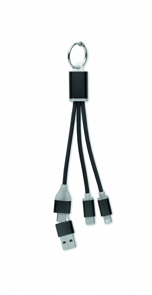 Logotrade corporate gift picture of: 4 in 1 charging cable type C