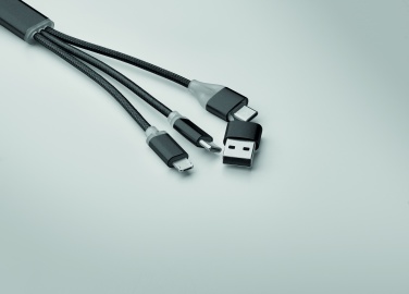 Logo trade promotional gift photo of: 4 in 1 charging cable type C