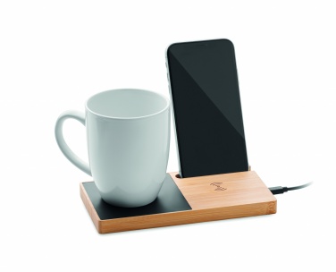 Logo trade promotional items image of: 1Wireless charger mug warmer