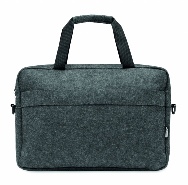 Logotrade promotional gift picture of: 15 inch RPET felt laptop bag