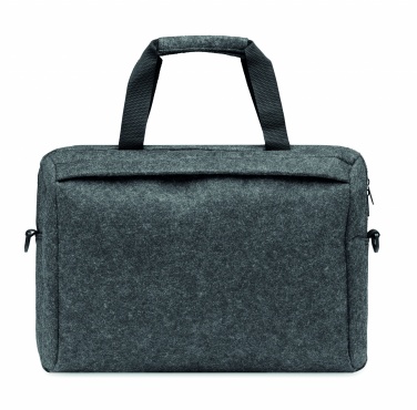 Logotrade promotional products photo of: 15 inch RPET felt laptop bag