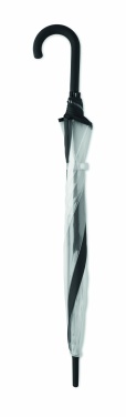Logo trade promotional items image of: Transparent 23 inch manual open umbrella