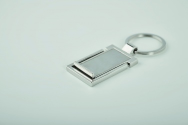 Logo trade promotional product photo of: Metal key ring phone stand Seinajoki