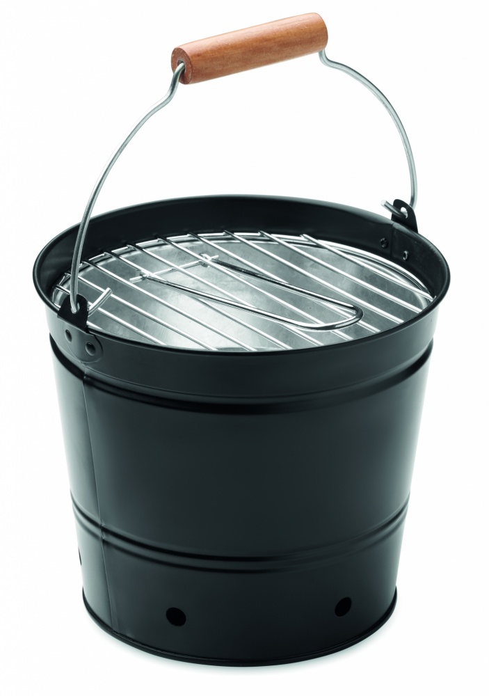 Logo trade promotional items image of: Portable bucket barbecue