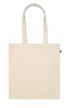 Logo trade business gifts image of: Organic cotton shopping bag