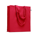 Organic cotton shopping bag, Red