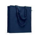 Organic cotton shopping bag, French Navy